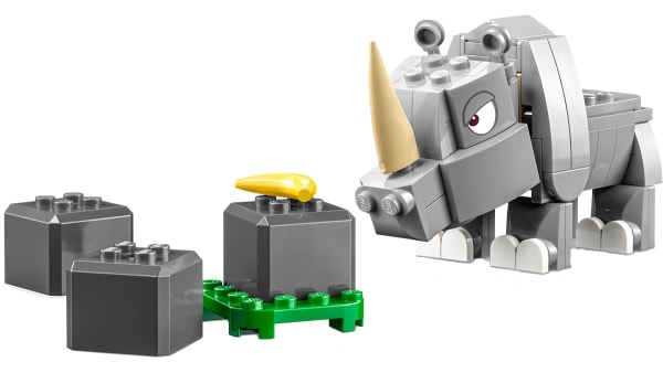 LEGO® Super Mario™ Rambi the Rhino Expansion Set - Nintendo